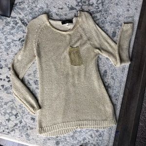 Gold sweater
